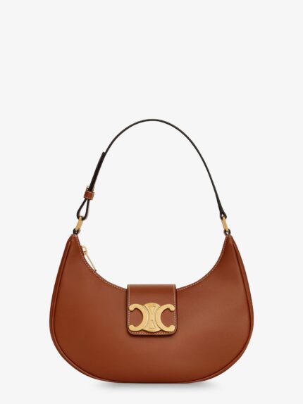 Celine Medium Ava Triomphe Leather Shoulder Bag