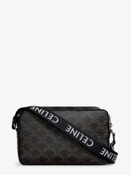 Celine Messenger Medium Coated Canvas Shoulder Bag