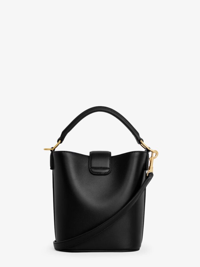 Celine Mini Bucket Louise Leather Bucket Bag