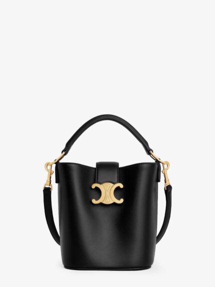 Celine Mini Bucket Louise Leather Bucket Bag