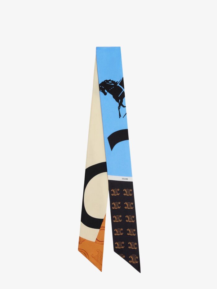 Celine Multicolor Silk Bandeau