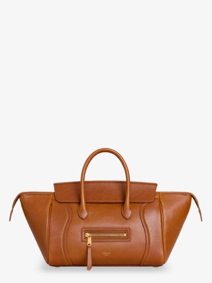 Celine New Luggage Small Leather Crossbody Bag