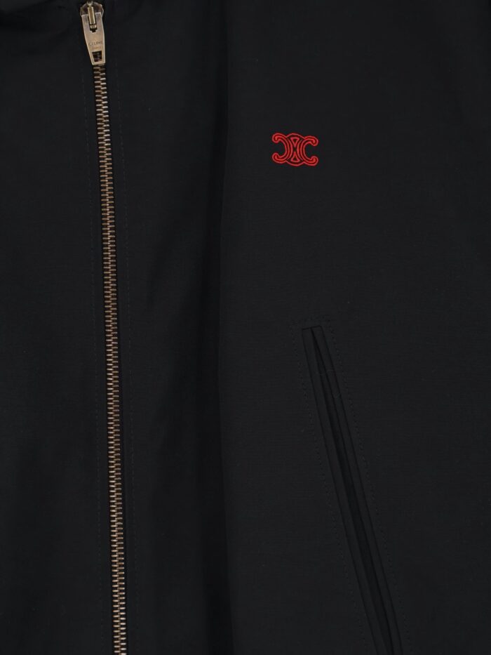 Celine Nylon And Cotton Windbreaker Jacket