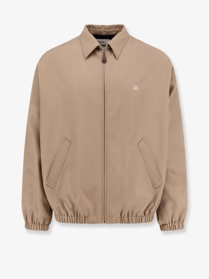 Celine Overshirt Wool And Cotton Jacket