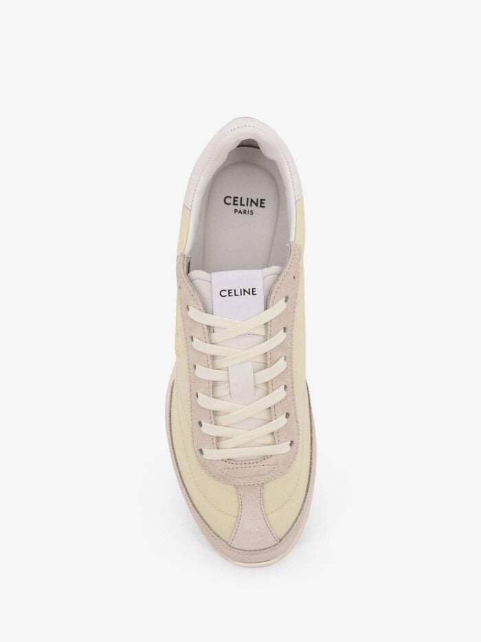 Celine Racer Nylon And Suede Sneakers