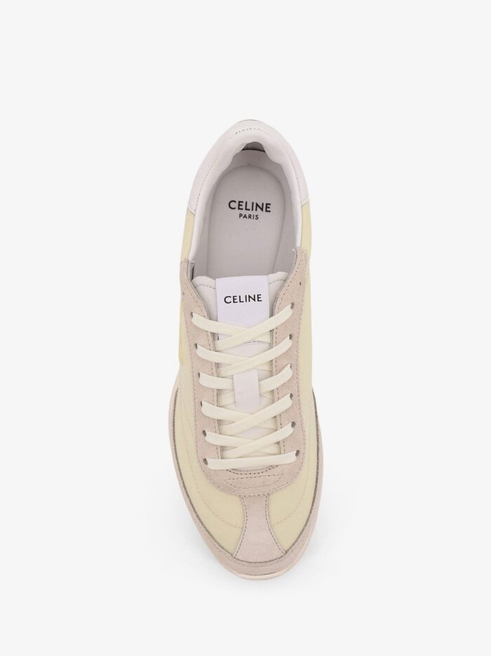 Celine Racer Nylon And Suede Sneakers
