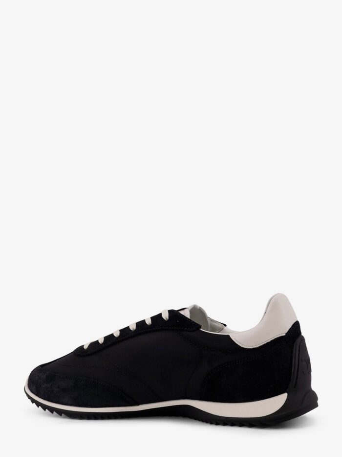 Celine Racer Nylon Sneakers With Triomphe Logo On The Side