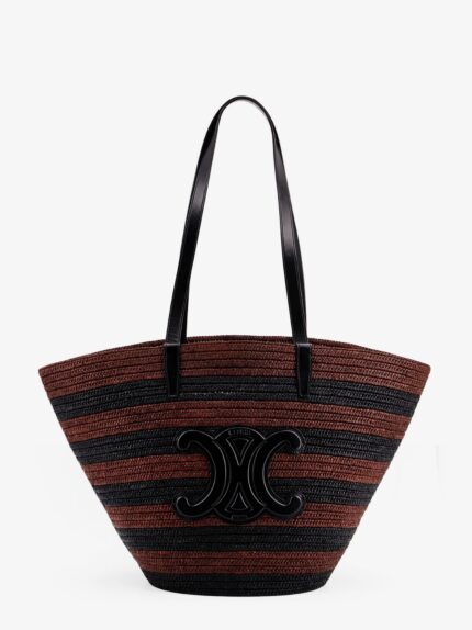 Celine Rafia Shoulder Bag