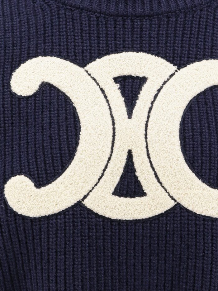 Celine Ribbed Wool Sweater