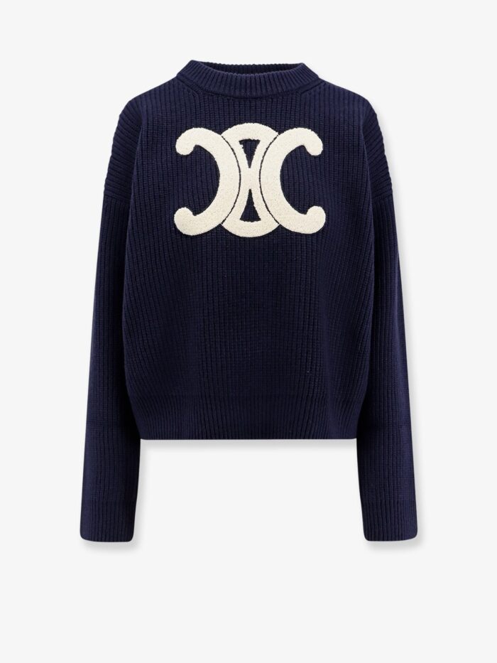 Celine Ribbed Wool Sweater