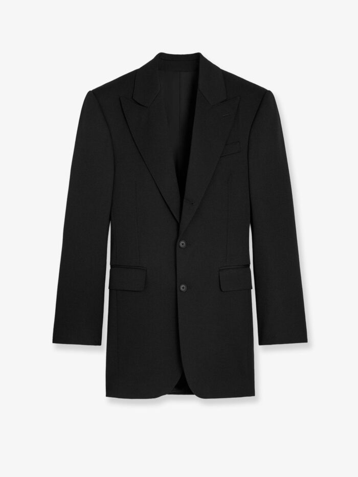celine single breasted wool blazer Celine Single-breasted Wool Blazer