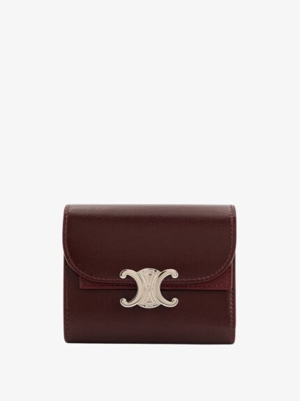 Celine Small Flap Leather Wallet