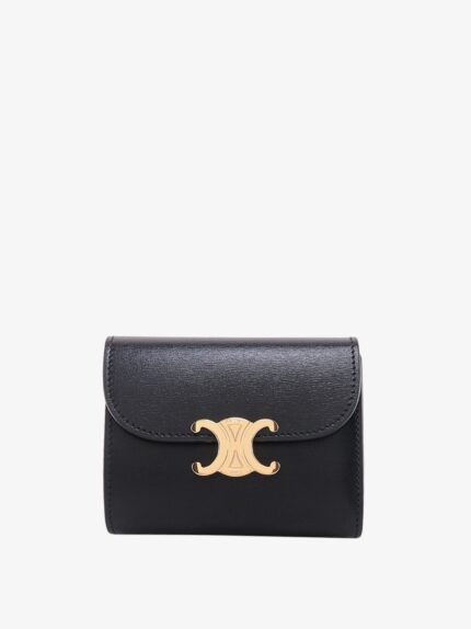 Celine Small Flap Leather Wallet