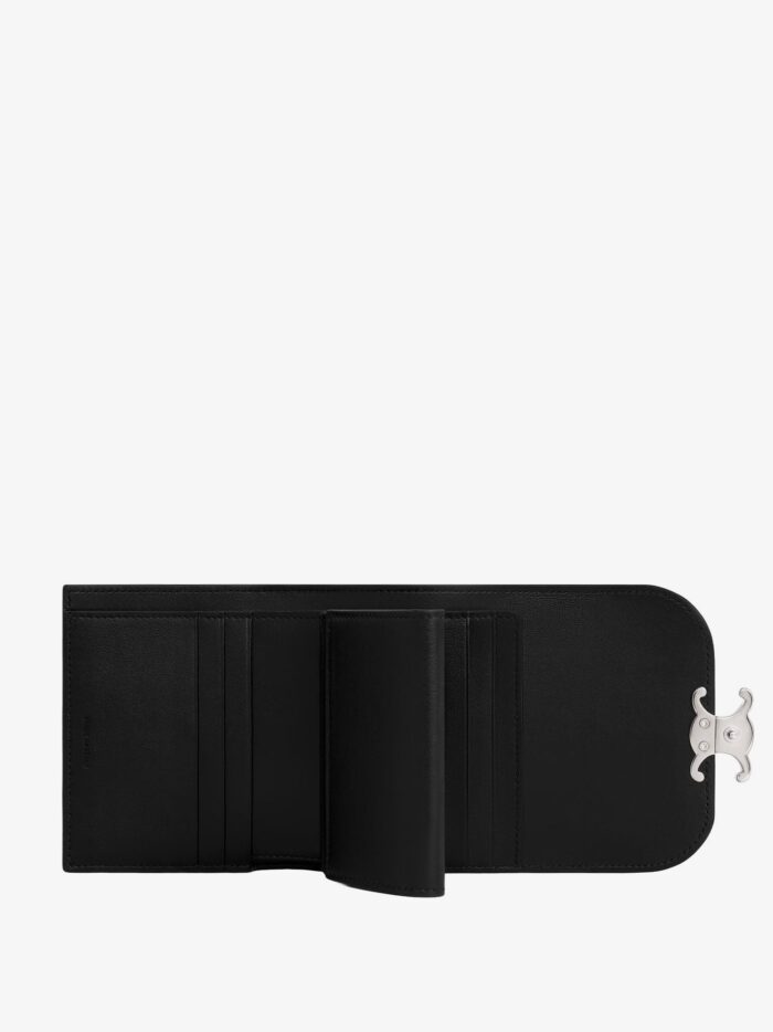 Celine Small Flap Leather Wallet