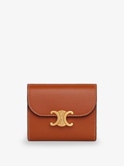 Celine Small Flap Leather Wallet