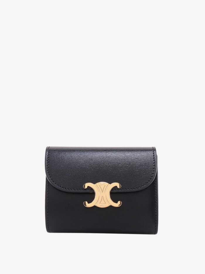 Celine Small Flap Leather Wallet