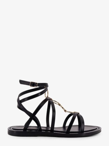 Celine Strappy Jewel Leather Sandals