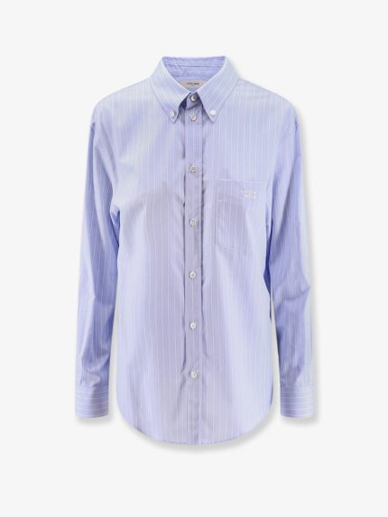 Celine Striped Cotton Shirt