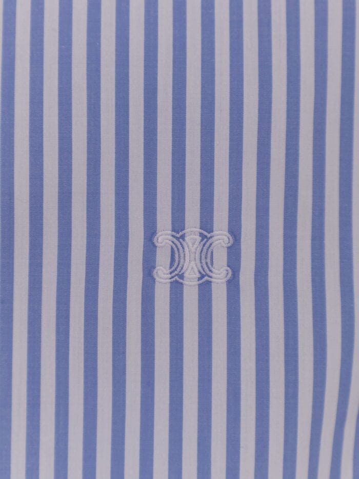Celine Striped Cotton Shirt