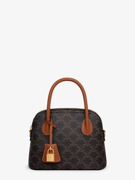 Celine Teen Honorine Coated Canvas Shoulder Bag