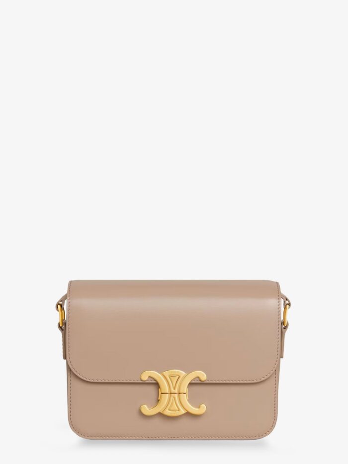 Celine Teen Triomphe Leather Crossbody Bag
