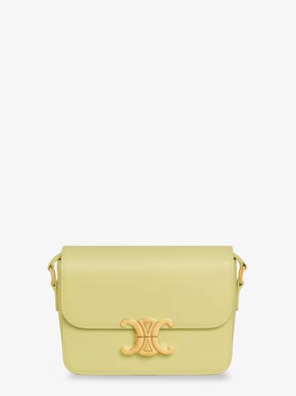 Celine Teen Triomphe Leather Crossbody Bag