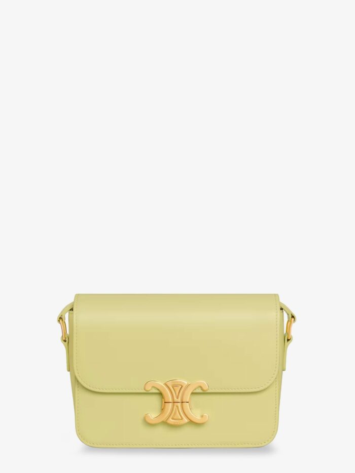 Celine Teen Triomphe Leather Crossbody Bag