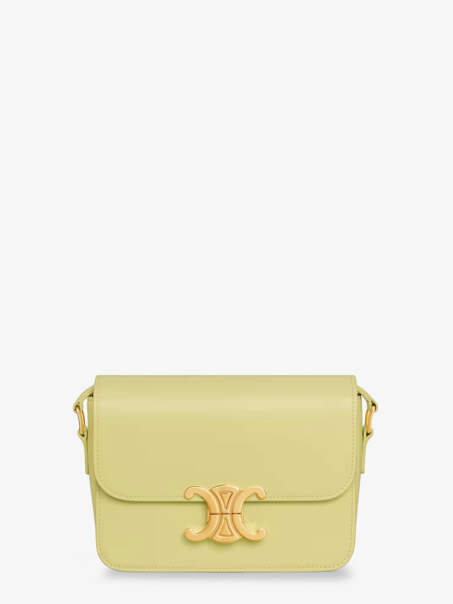 Celine Teen Triomphe Leather Crossbody Bag