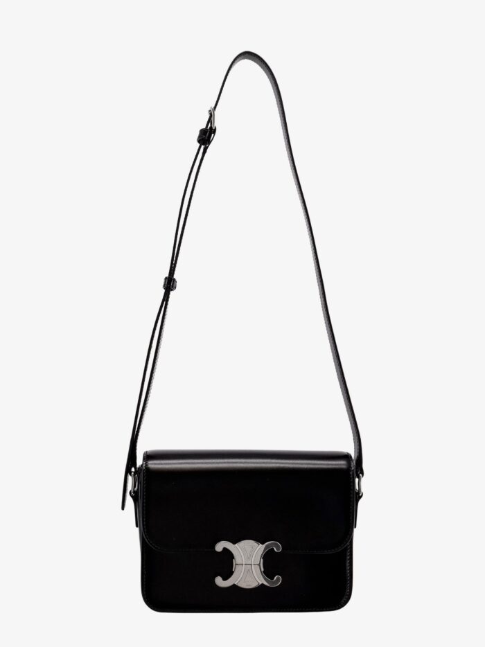 Celine Teen Triomphe Leather Shoulder Bag