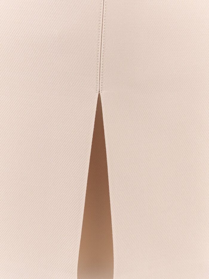 Celine Trapeze Mini Wool And Silk Skirt