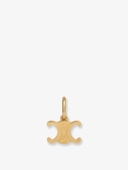 Celine Triomphe Brass Charm