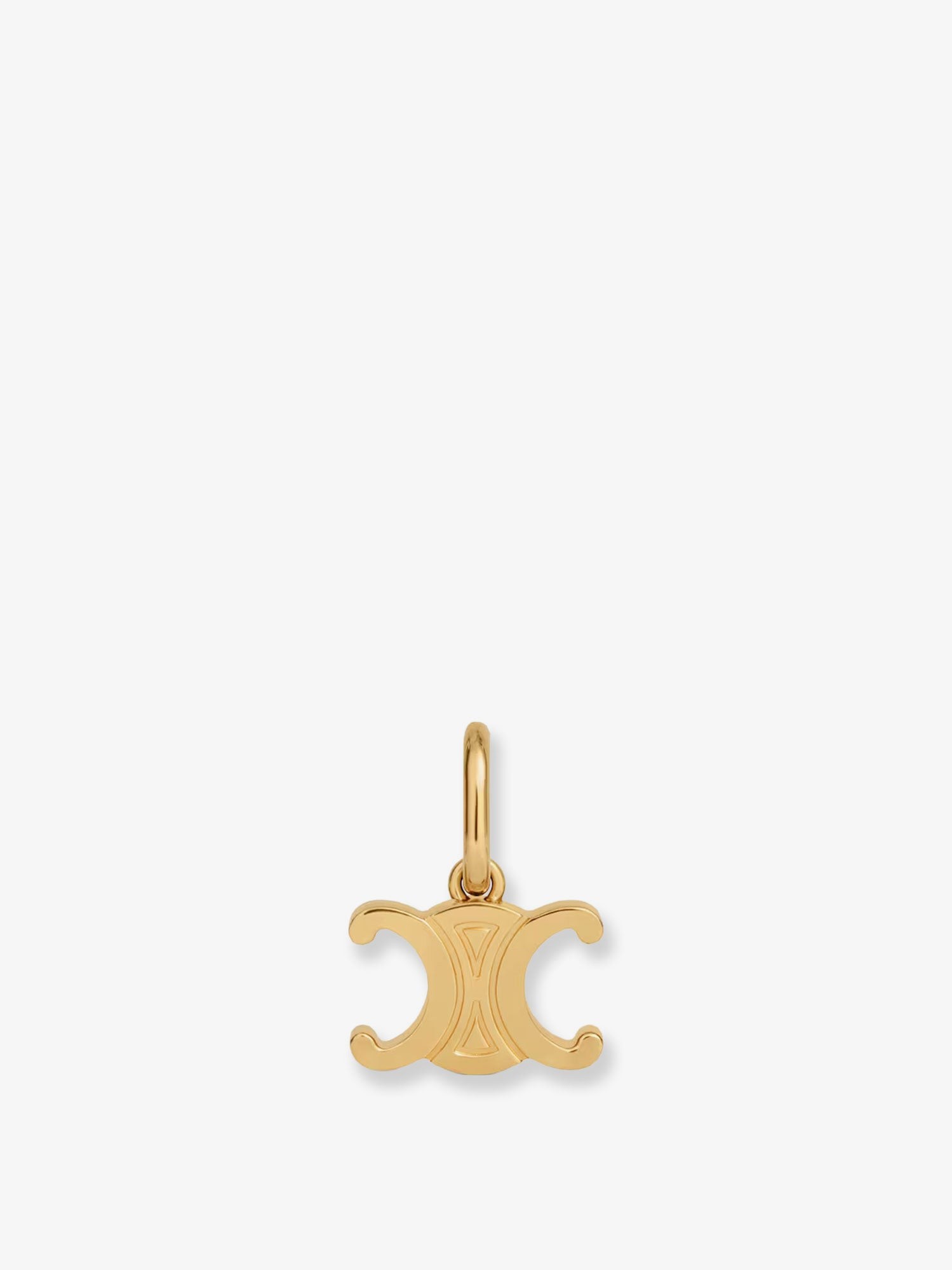 Celine Triomphe Brass Charm