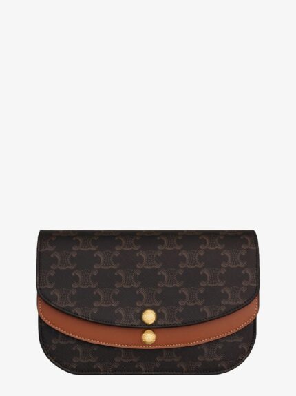 Celine Triomphe Canvas Shoulder Bag