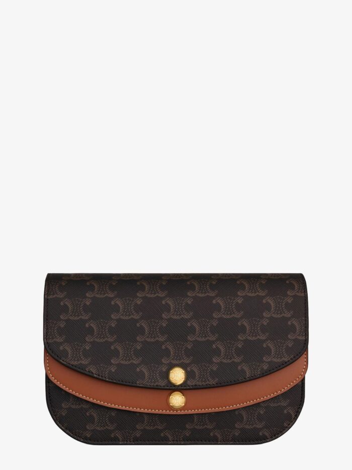Celine Triomphe Canvas Shoulder Bag