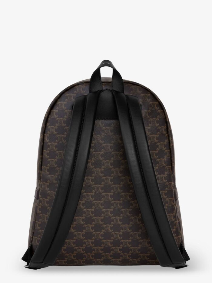 Celine Triomphe Coated Canvas Backpack