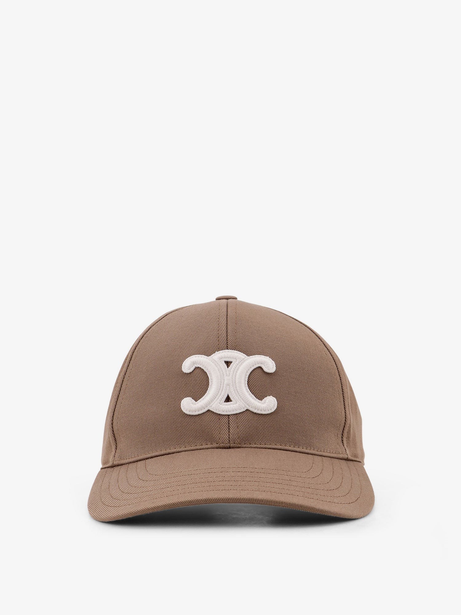 Celine Triomphe Cotton Baseball Cap