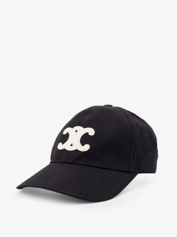 Celine Triomphe Cotton Baseball Hat