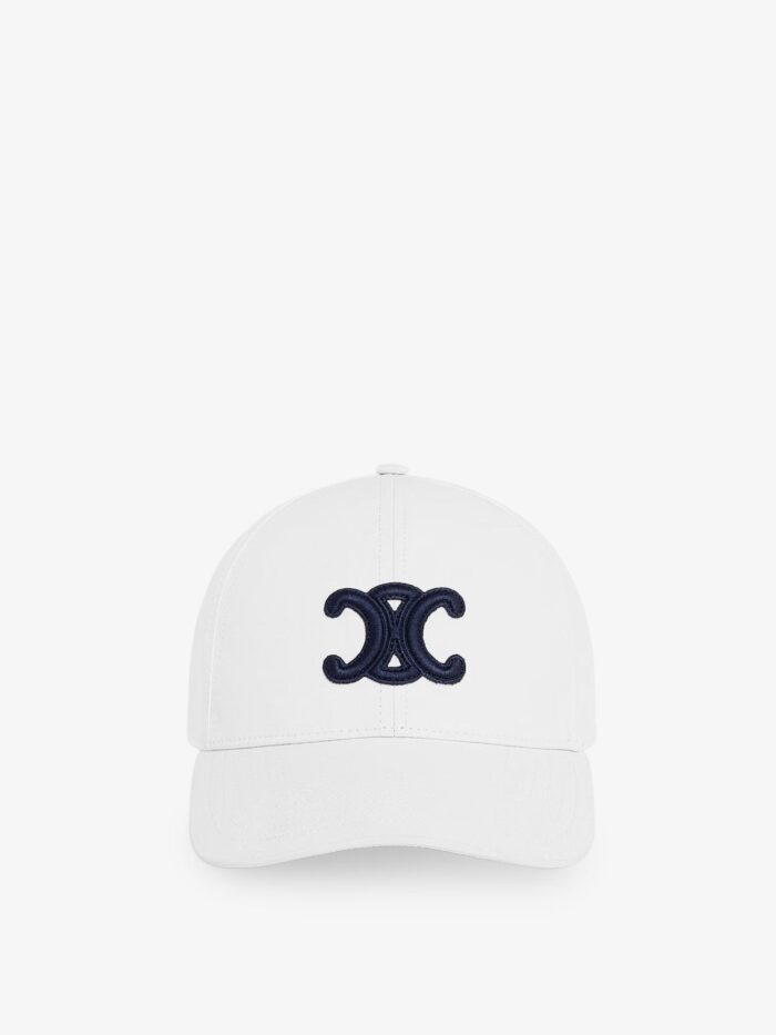 celine triomphe cotton hat Celine Triomphe Cotton Hat