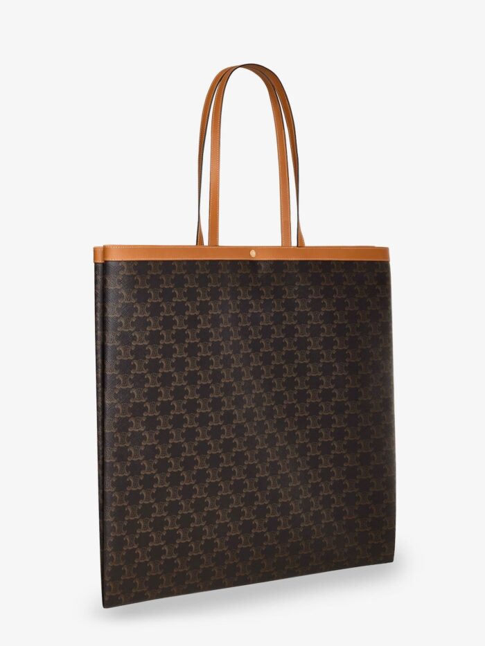 Celine Triomphe Fabric Shopper Bag