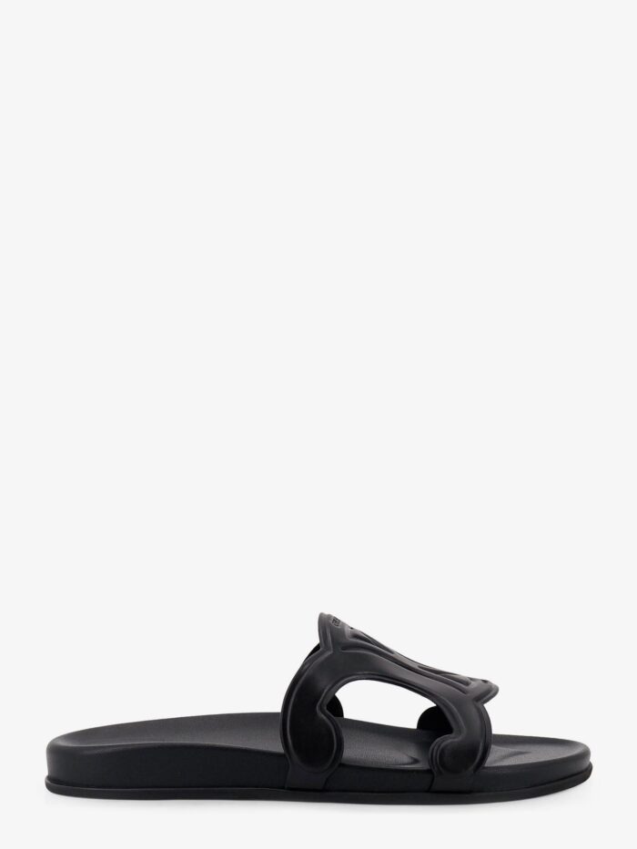 Celine Triomphe Leather Sandals