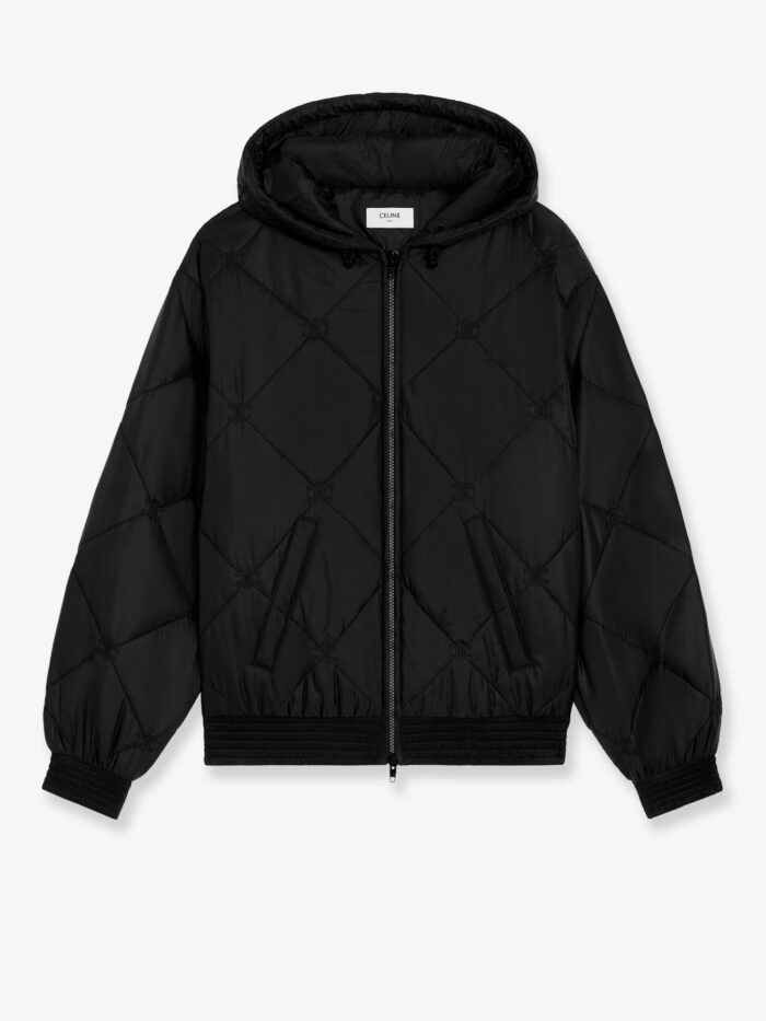 celine triomphe quilted jacket Celine Triomphe Quilted Jacket