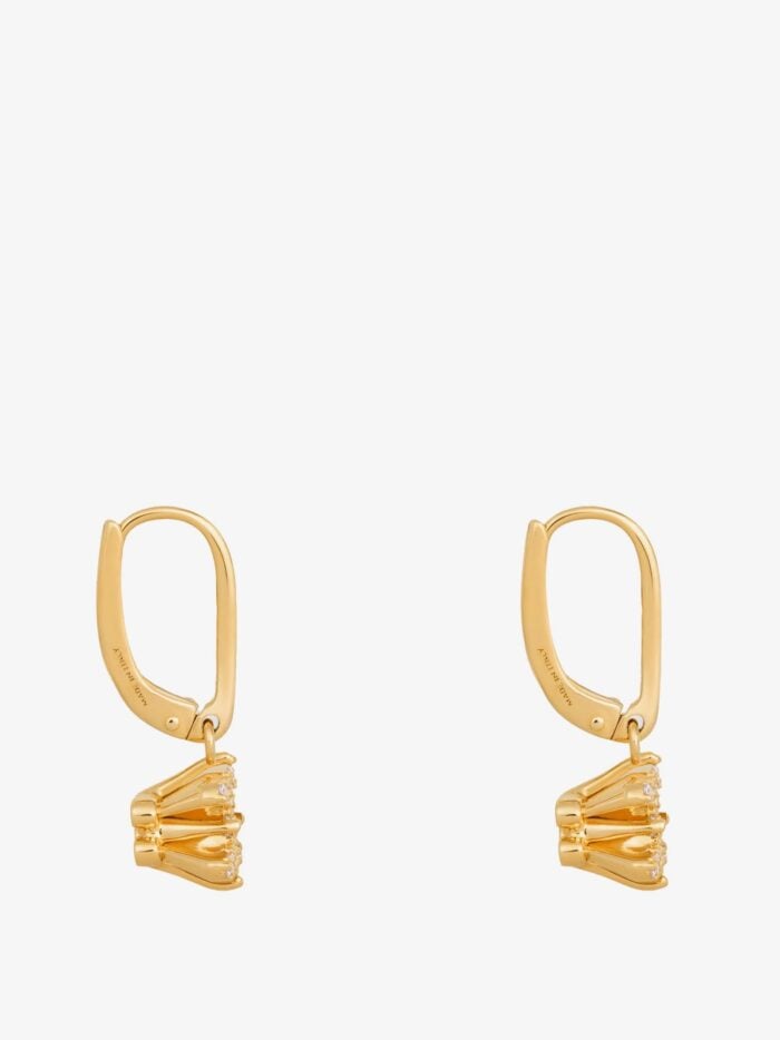 Celine Triomphe Solitaire Sparkle Earrings