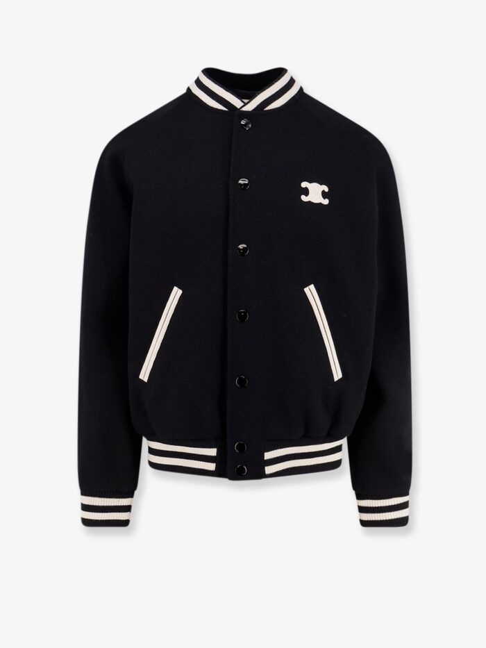 celine triomphe teddy wool bomber Celine Triomphe Teddy Wool Bomber