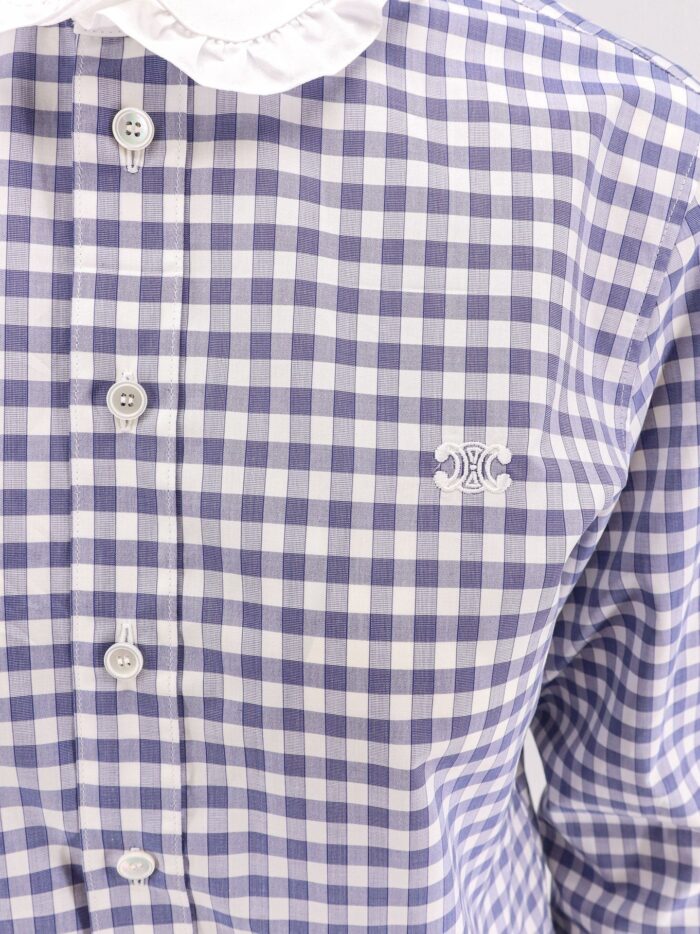 Celine Vichy Cotton Shirt