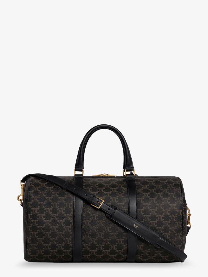 Celine Voyage Triomphe Canvas And Leather Travel Bag