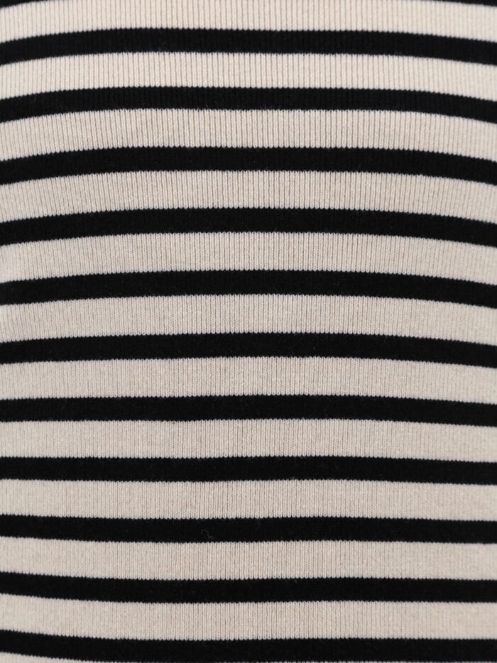 Celine Wool And Cashmer Sweater With Striped Motif