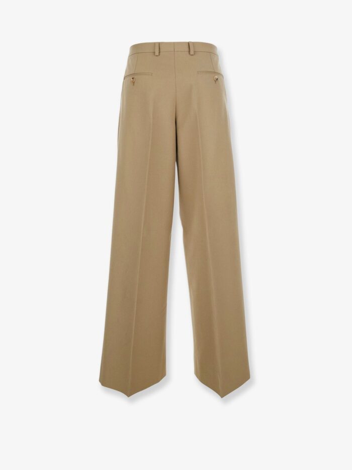 Celine Wool And Cotton Trousers