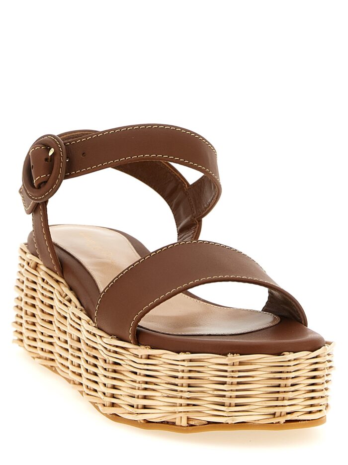GIANVITO ROSSI 'Cestino' Sandals