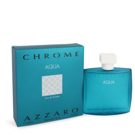 Chrome Aqua By Azzaro - Eau De Toilette Spray 3.4 Oz