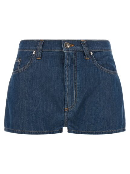 Versace Chambray Denim Shorts